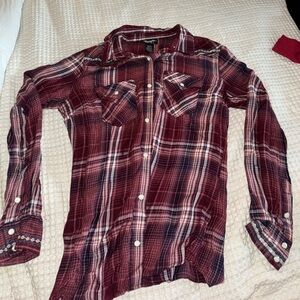 NWOT Wrangler Retro Pearl Snap size small